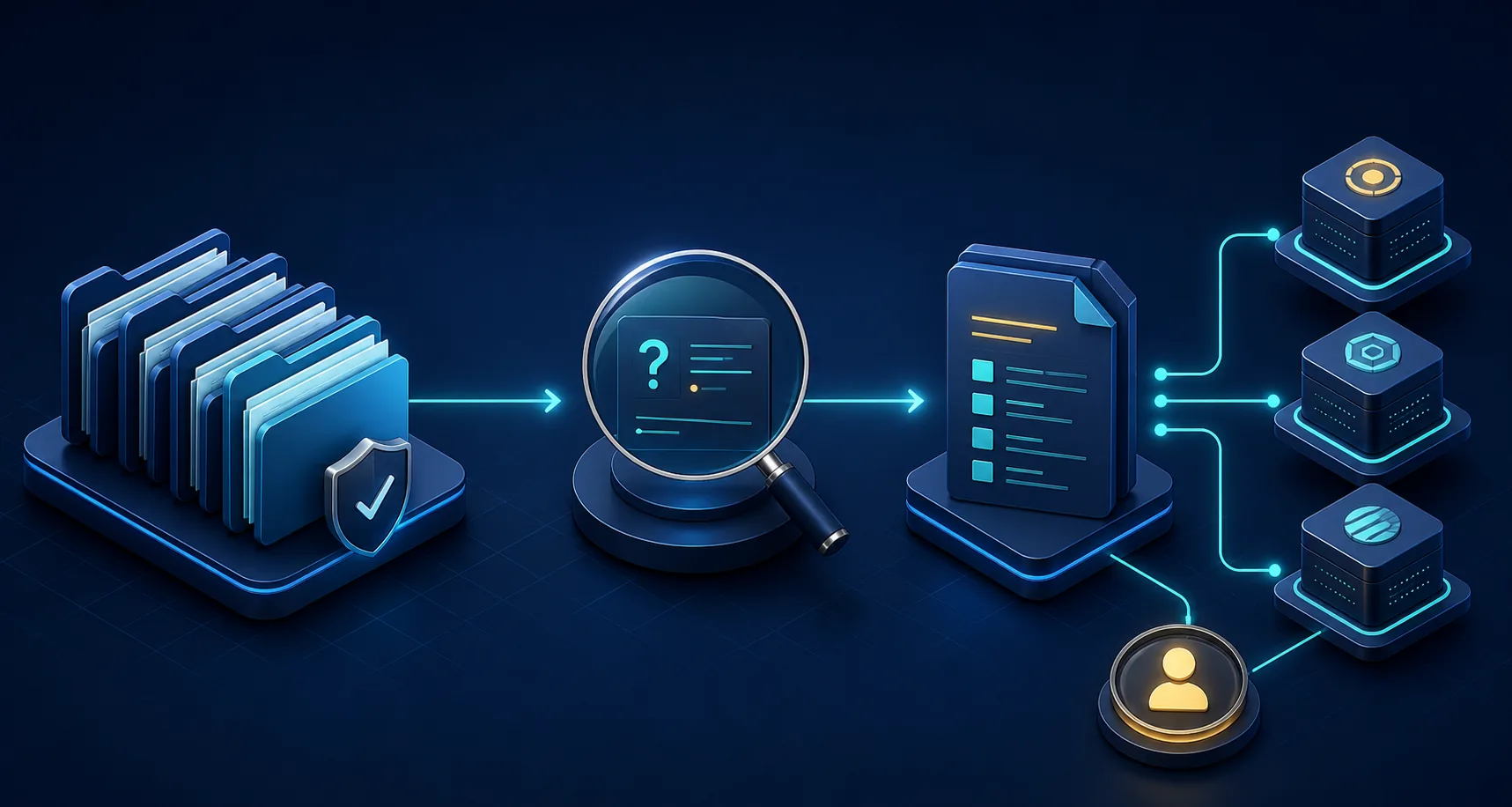 Three-step PugID workflow for cybersecurity document analysis